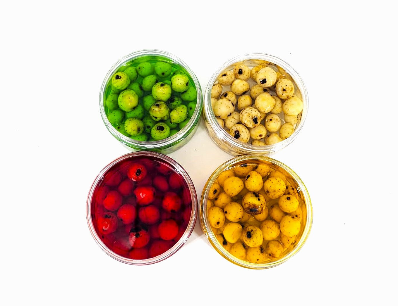 Traper Tigernüsse in Dip in verschiedenen Sorten Tiger Nuts Tigernuss