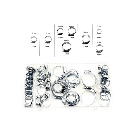 40x Schlauchschellen Schlauch Schellen Rohrschellen Schlang Klemmen 15mm - 40 mm