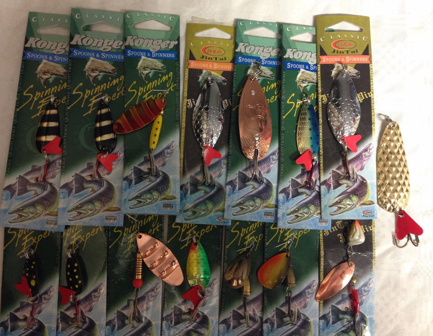 Blinker & Spinner Kunstköder | 10-30 Raubfisch Köder Set