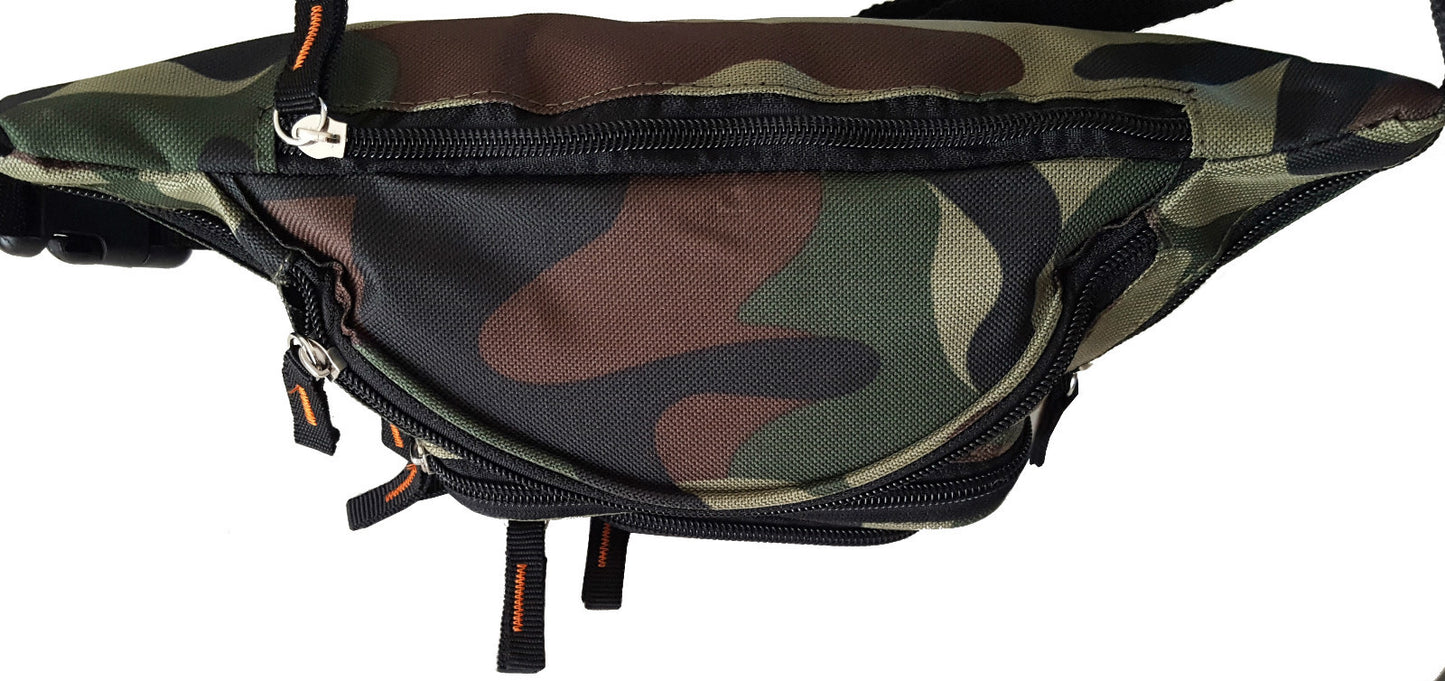 Bauchtasche Hüfttasche Gürteltasche Angeltasche Militär Design mit Hüftgurt    .