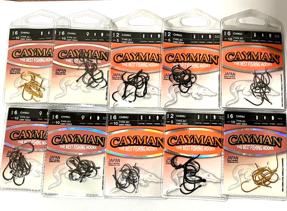 20 | 50 | 100 Cayman Angelhaken Karpfenhaken Karpfen HOOK