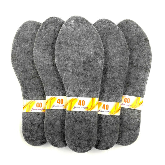 1-20x Thermo Sohlen Einlegesohlen Schuheinlage Gr. 36-46