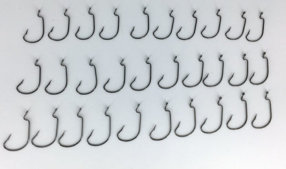 30x Offsethaken Jigkopf Angelhaken OOSHIMA Jigging Haken Gr. 1-4 | je 5