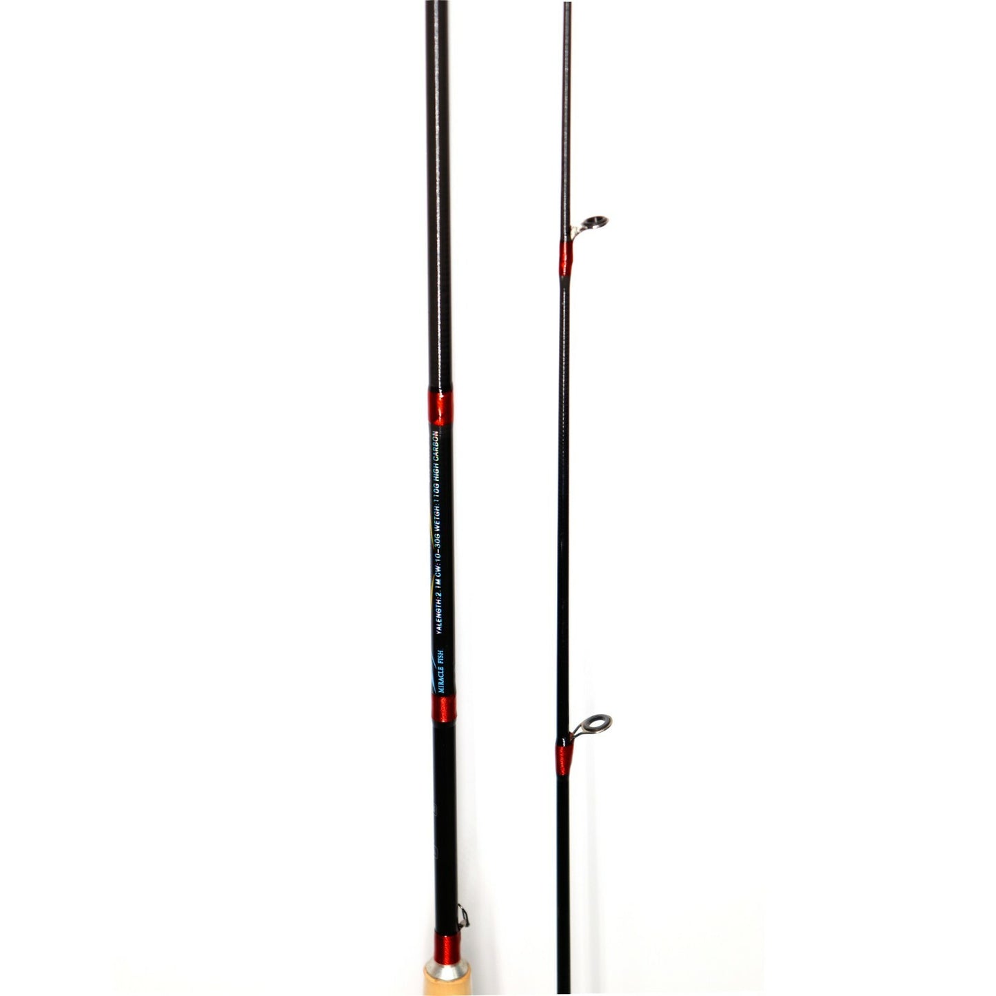 Spinnrute Angelrute 2,4-2,7m /1-60g Jiggerspin HechtZander Rute Raubfisch Angeln