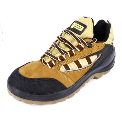 PANDA Diatto S1 SRC Arbeitsschuhe Sicherheitsschuhe Leder Schuhe Herren oliv