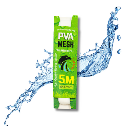 1 - 3 - 5 Stück PVA Mesh Wasserlöslicher Fischköder Karpfenangeln Köder Netz 5m