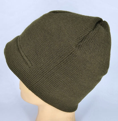 Wolle Mütze Wintermütze Militär Jeep Cap Wollmütze Schirmmütze
