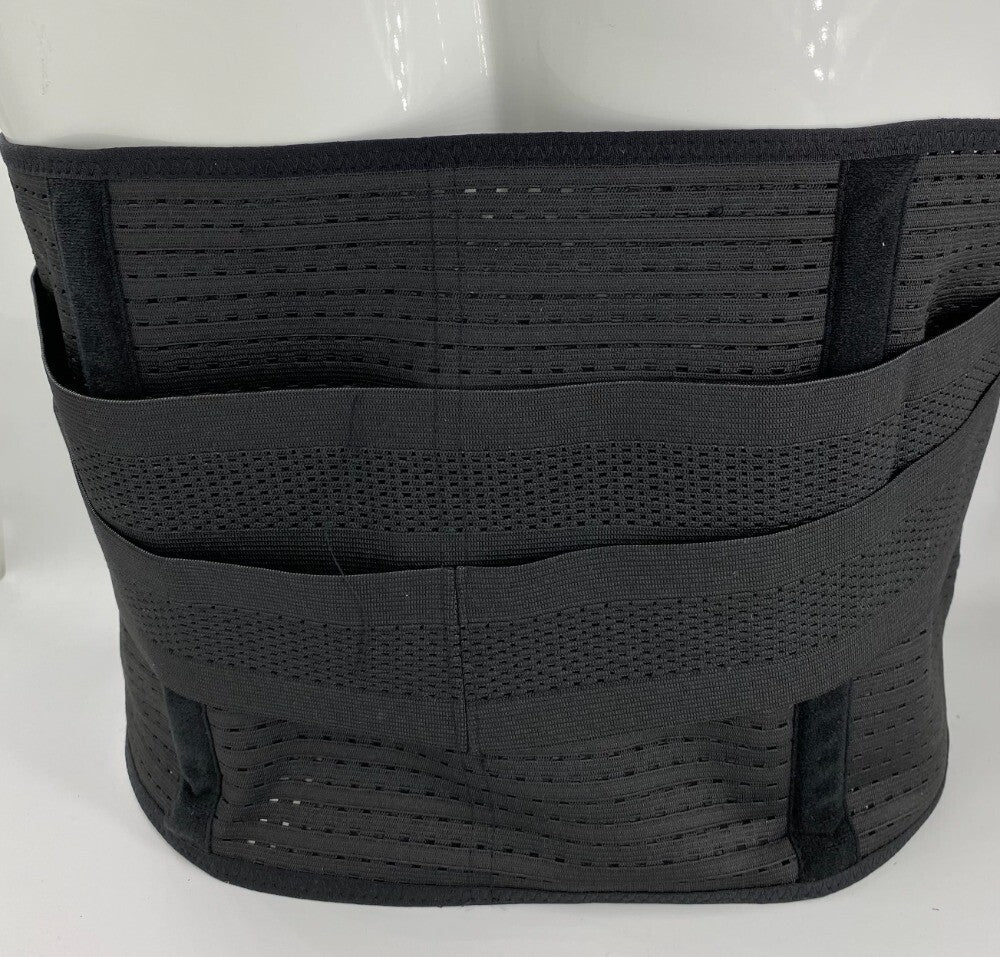 M-2XL Bandage Rückenbandage Sportbandage  Rückenwärmer  Ecru oder Schwarz