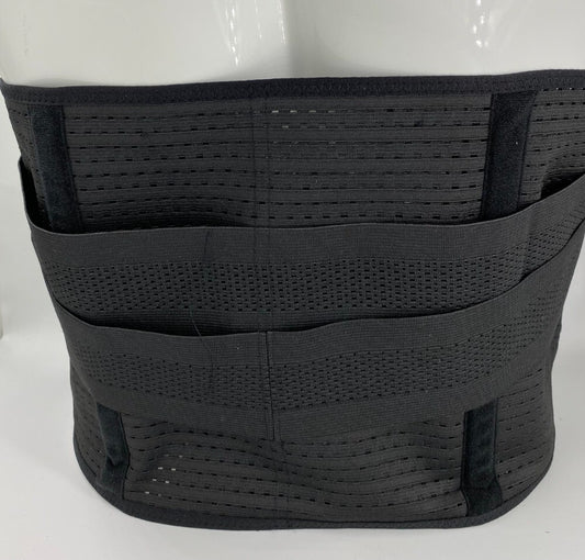 M-2XL Bandage Rückenbandage Sportbandage  Rückenwärmer  Ecru oder Schwarz
