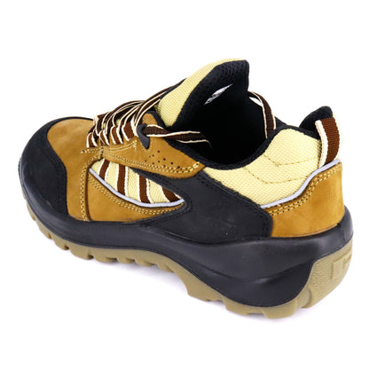 PANDA Diatto S1 SRC Arbeitsschuhe Sicherheitsschuhe Leder Schuhe Herren oliv