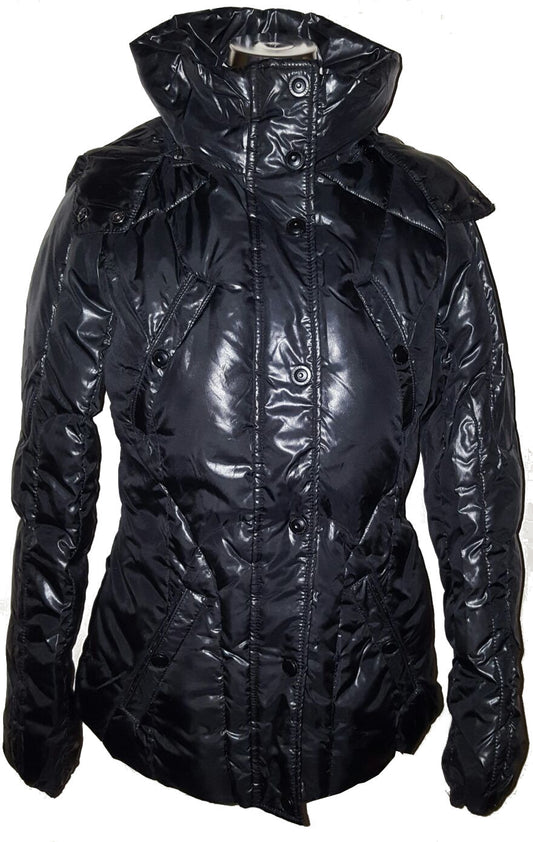 Steppjacke Winterjacke Damen schwarz gepolstert Neu größe 34 fällt groß aus