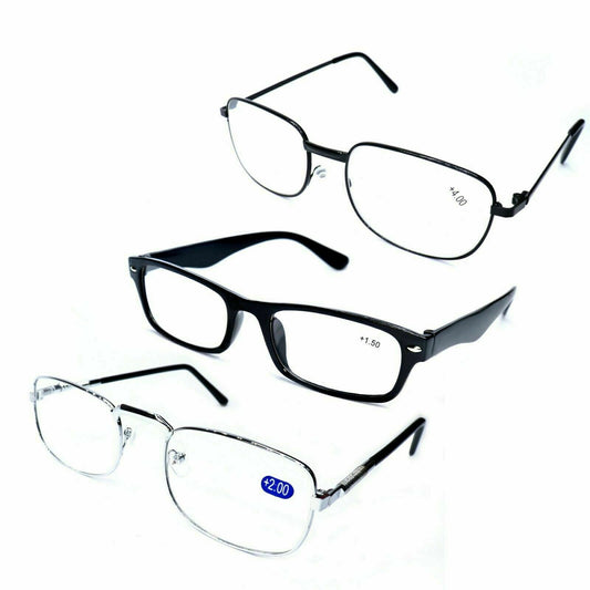1-10 Brille Lesebrille mit/ohne Federung Lesehilfe +1,0+1,5+2,0+2,5+3,0+3,5+4.0