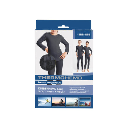 Kinder Thermo Unterwäsche Set Funktionswäsche Thermo Unterhemd und Unterhose NEU
