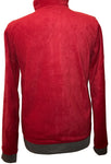 Fleecejacke rot unisex mit Reißverschluss jungen mädchen Pullover größe 164/170