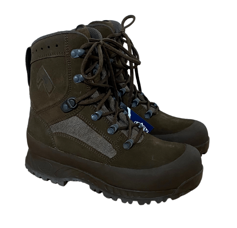Original Britische Kampfstiefel HAIX HIGH LIABILITY braun Einsatzstiefel Stiefel