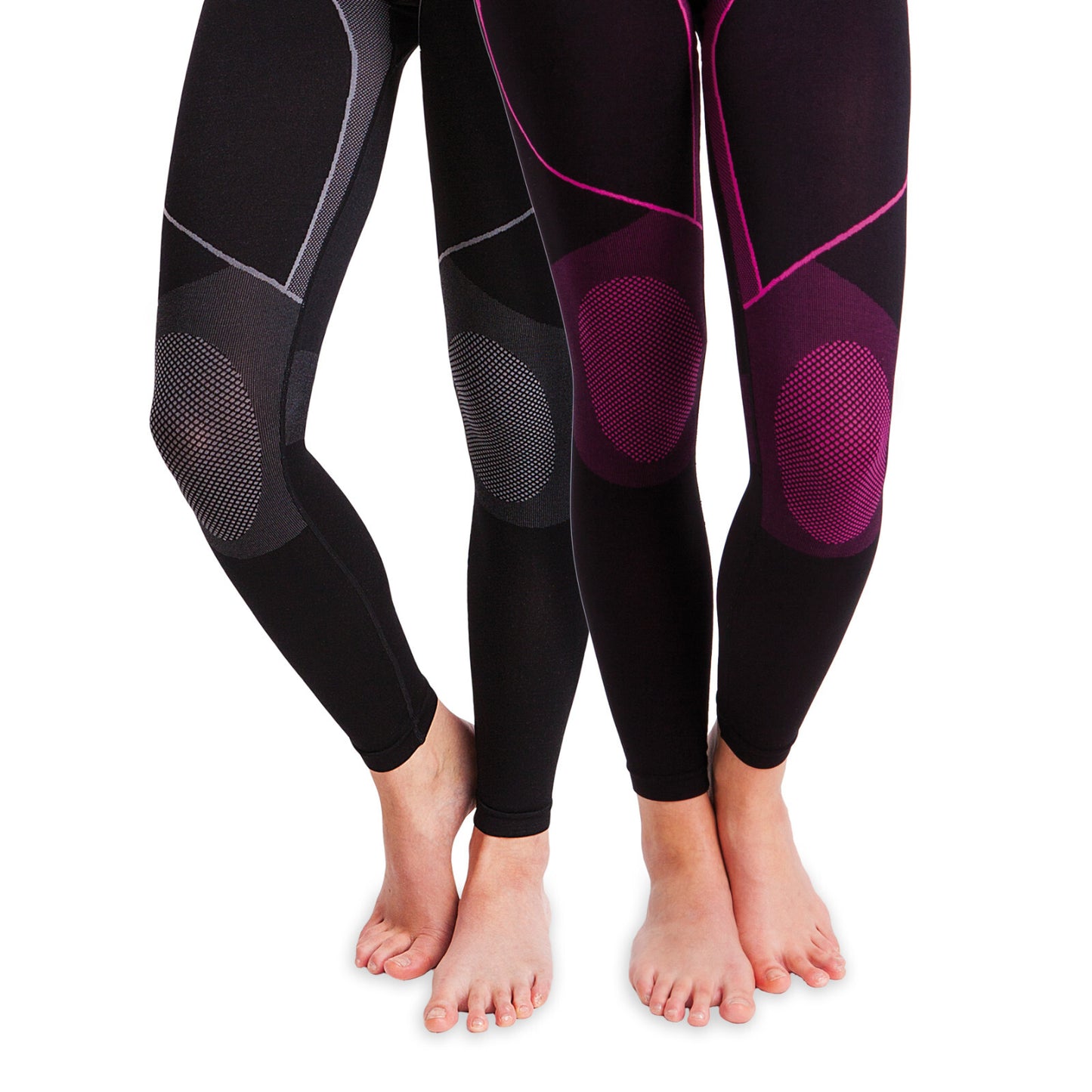 Damen Seamless Unterwäsche Set Funktionswäsche Unterhemd und Unterhose NEU