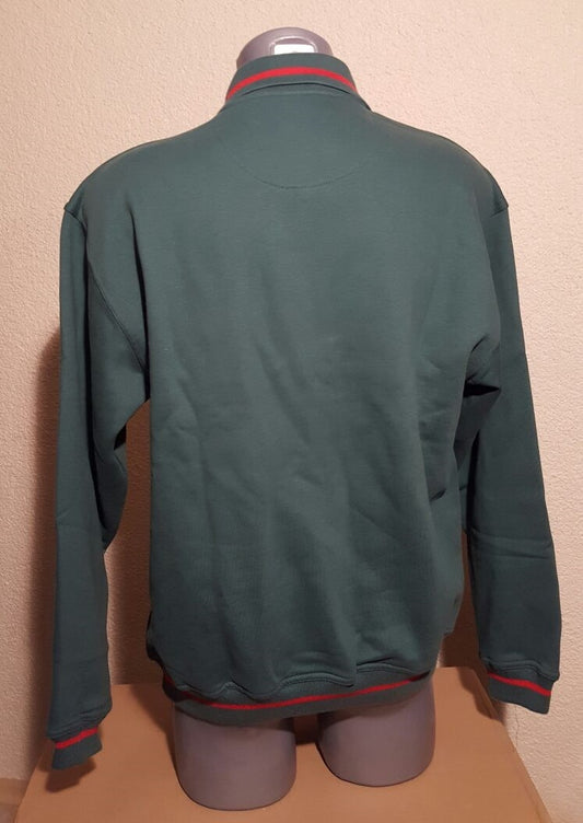 Neu Polo Sweat-Shirt Trend Arbeits-Sweatshirt Pullover Herren