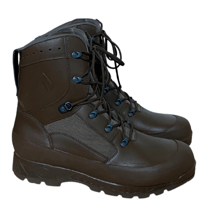 Original Britische Kampfstiefel HAIX HIGH LIABILITY braun Einsatzstiefel Stiefel
