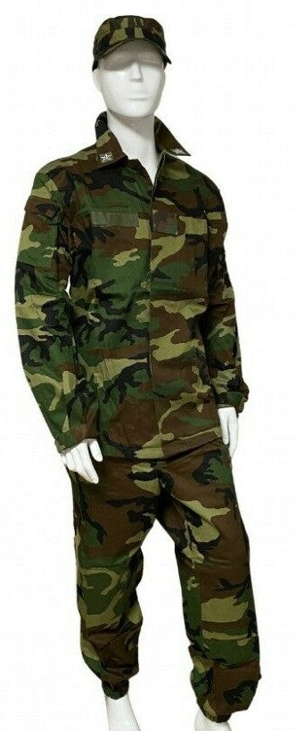 3 Teiliger Tarnanzug Feldanzug Jacke Hose Mütze Military Gr.52,54,56,58