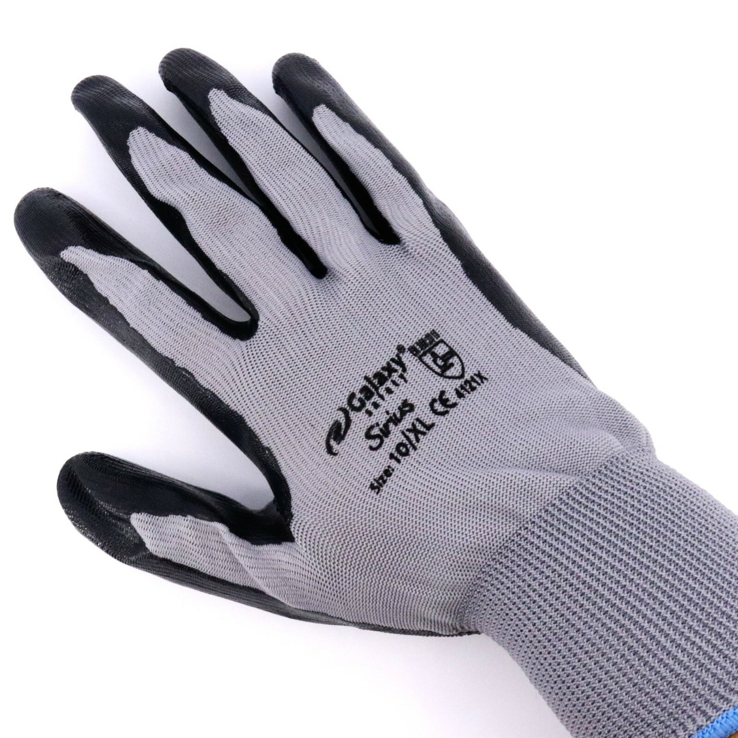 1-3-6-12 Paar Arbeitshandschuhe Montagehandschuhe Handschuhe Nitril Garten Siriu