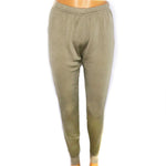 ARMEE UNTERHOSE und UNTERHEMD LANGARM Unterwäsche franz Militär Thermo oliv