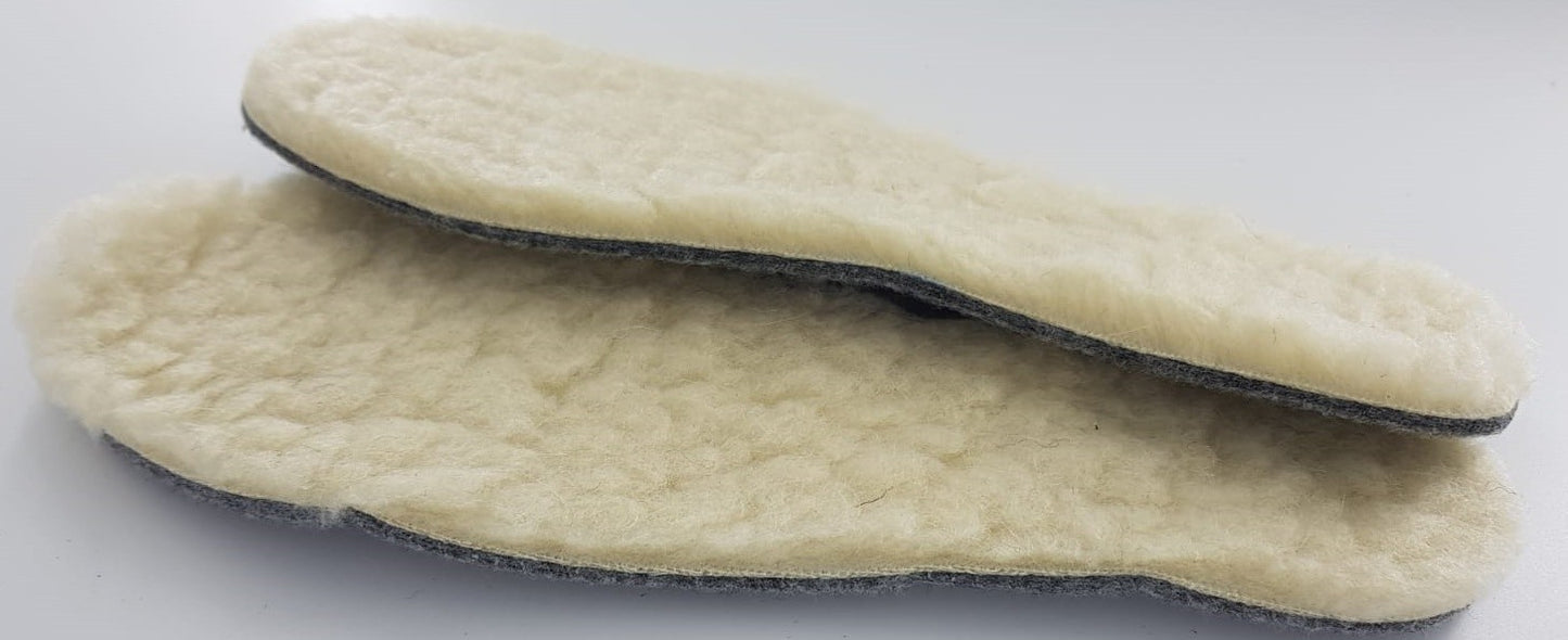 1-10x Einlegesohlen WOLLE Thermo Schuheinlagen Sohlen