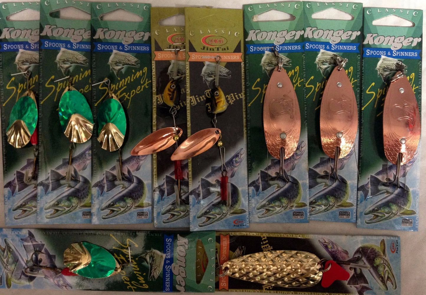 Blinker & Spinner Kunstköder | 10-30 Raubfisch Köder Set