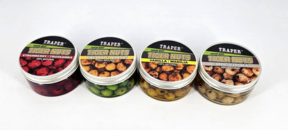 Traper Tigernüsse in Dip in verschiedenen Sorten Tiger Nuts Tigernuss