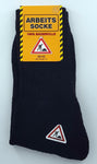 5-10-15  Arbeitssocken Workersocks  Baumwolle Socken schwarz , anthrazit