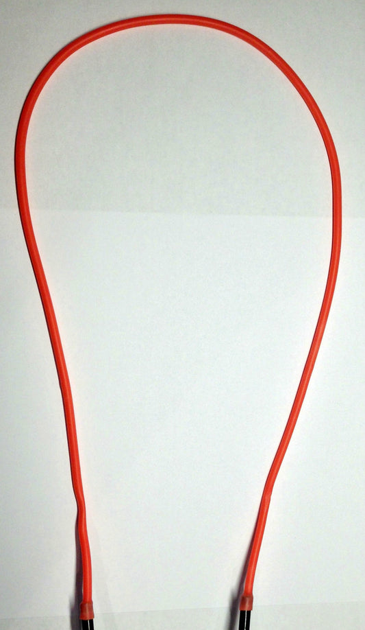 5 x Ersatzgummi für Futterschleuder  Rot  Länge 60cm