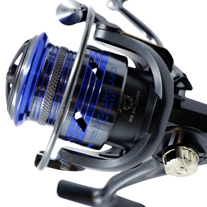Fishing Ferrari Spinnrolle FLARE 5+1 Kugellager Frontbremsrolle Angelrolle Gr.30
