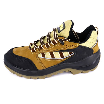 PANDA Diatto S1 SRC Arbeitsschuhe Sicherheitsschuhe Leder Schuhe Herren oliv