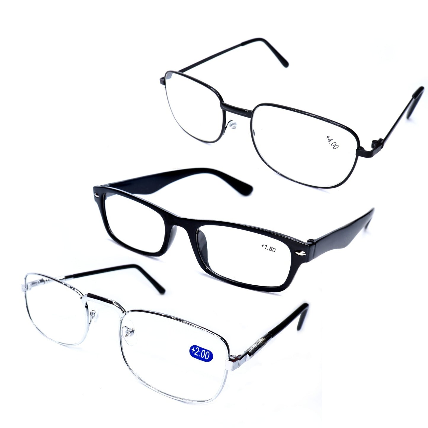 3, 5 oder 10 Lesebrille Lesehilfe +1,0+1,5+2,0+2,5+3,0+3,5+4.0 Unisex Brille