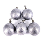 3-10x DropShot Rundblei Kugelblei – 160 g | 180 g mit Klemmwirbel