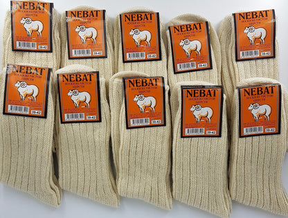 2-5-10 Paar  Socken Wollsocken WOLLE  Wintersocken Schurwolle 99% Größen 39-46