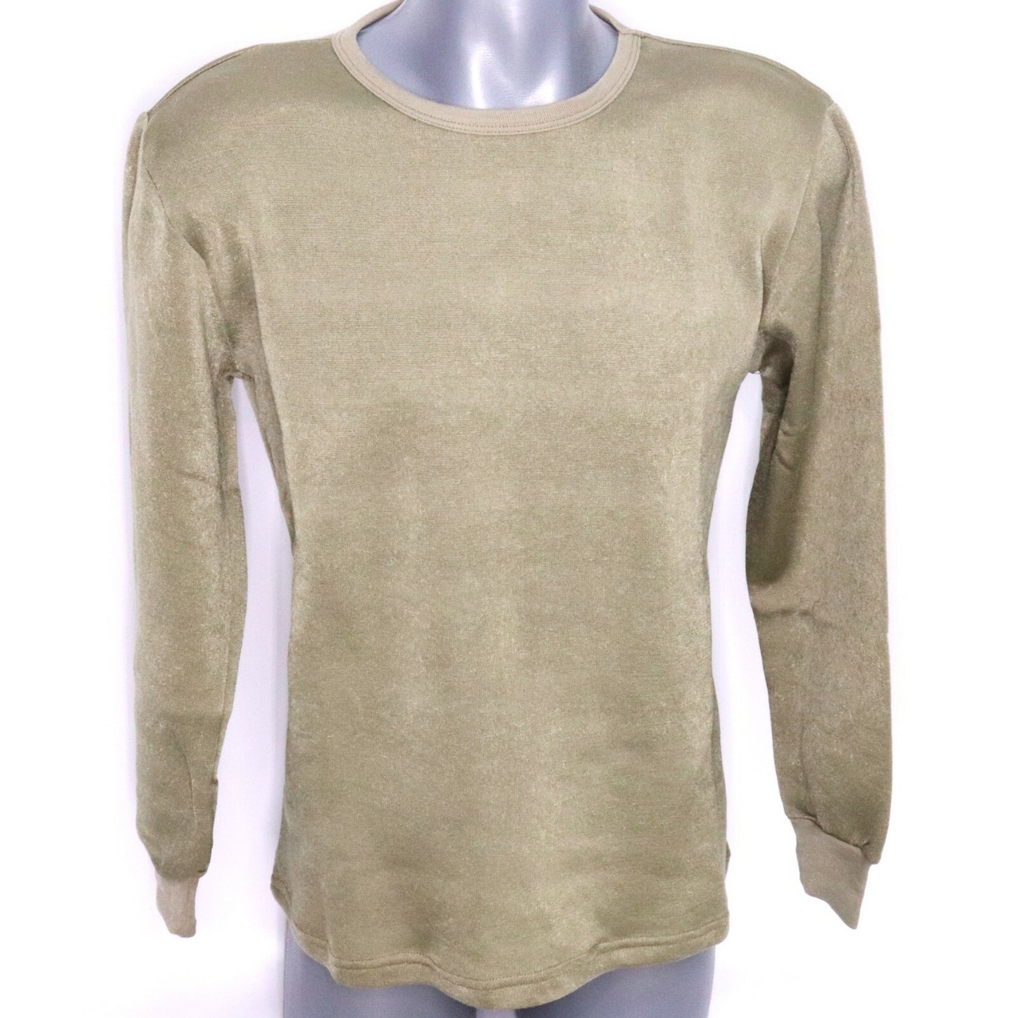 Französische Armee Unterhose und Unterhemd Langarm Unterwäsche Thermo oliv