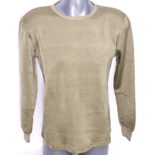 Französische Armee Unterhose und Unterhemd Langarm Unterwäsche Thermo oliv