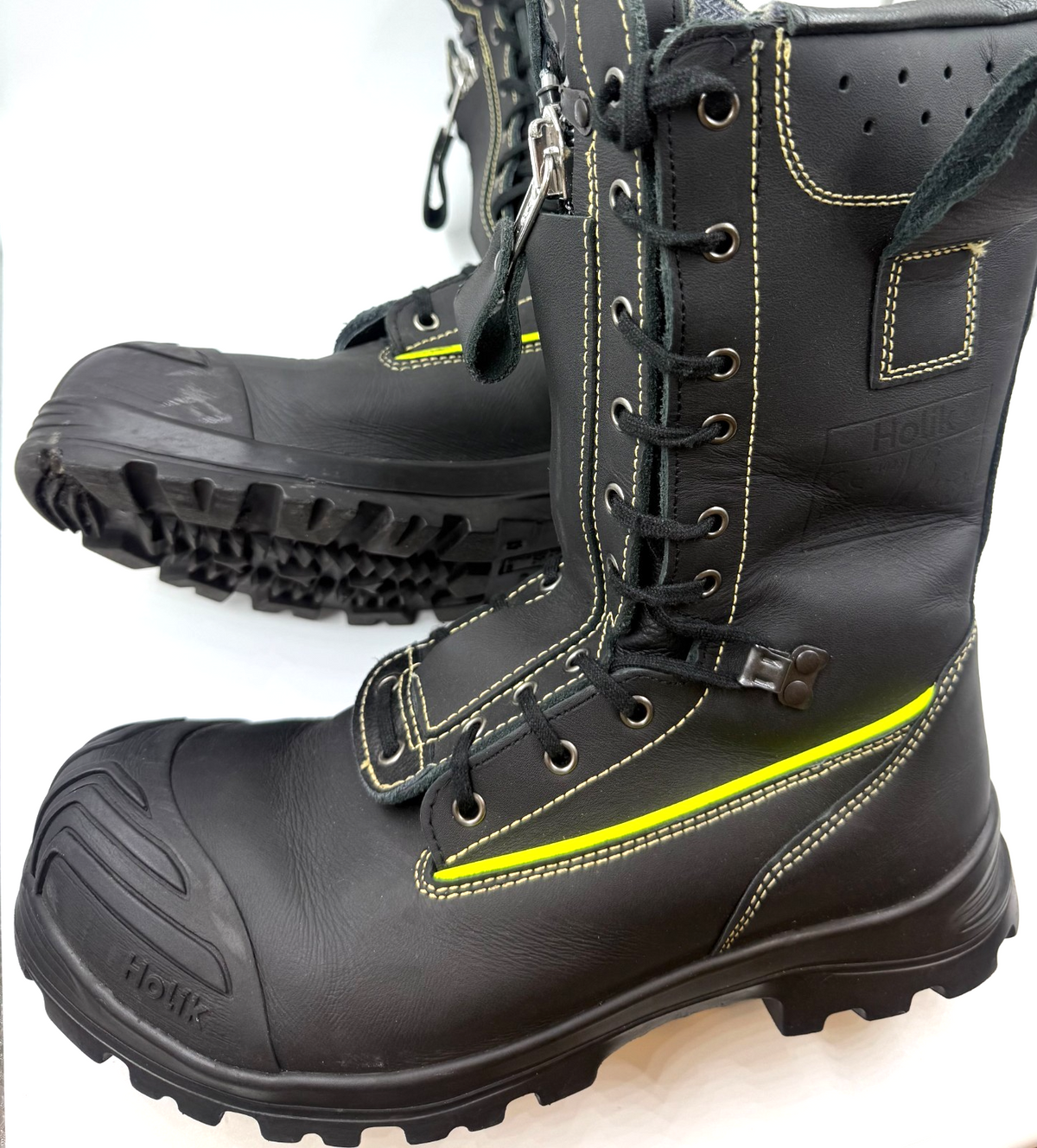 Original HOLIK  FEUERWEHR STIEFEL Einsatz Sicherheit Arbeitsstiefel F2A - Typ-2