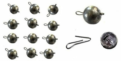 50-100St.Jigkopf Bleikopf Blei für Gummifische Cheburaschka Ungefärbt 2g bis 40g