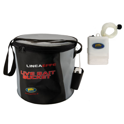 Lineaeffe Angeltasche | wasserdichte Angeltasche mit 2 Boxen – 35×25×18 cm