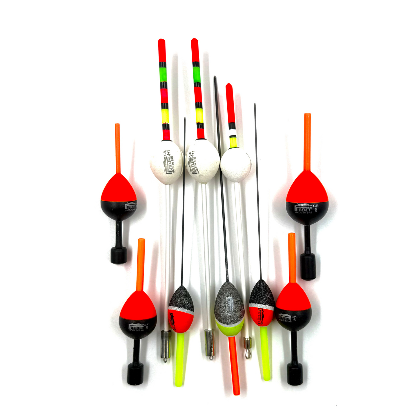 10-20 x Posen Schwimmer Angeln Allroundposen Laufposen Stippen Stippfischen Set