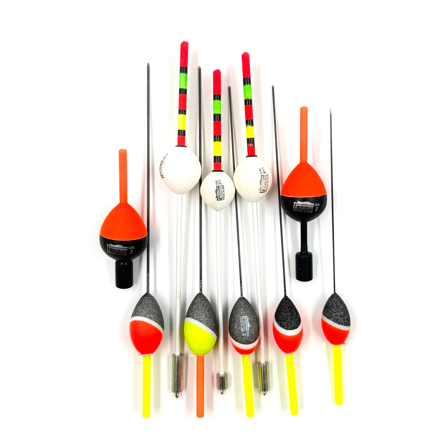 10-20 x Posen Schwimmer Angeln Allroundposen Laufposen Stippen Stippfischen Set