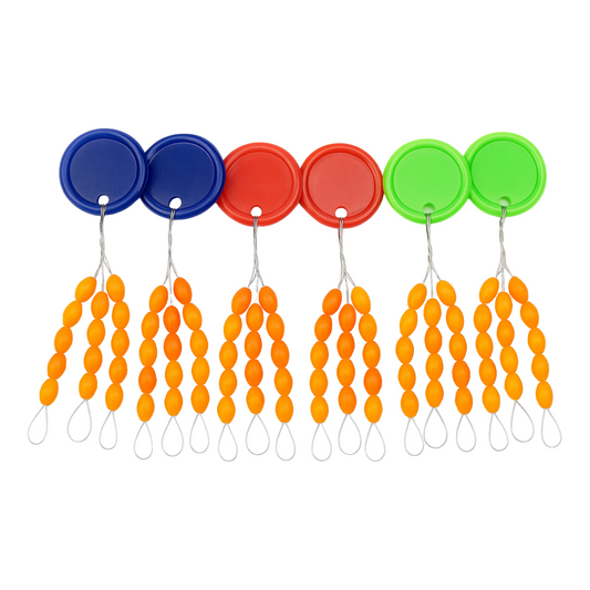 Schnurstopper Set 75 / 150 Stück | Größe M–XL | Silikon Posenstopper