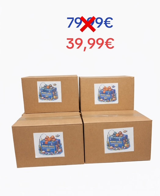 XXL Meeresangel Set Konvolut Köder Haken Pilker Wobbler Angelset Zubehör