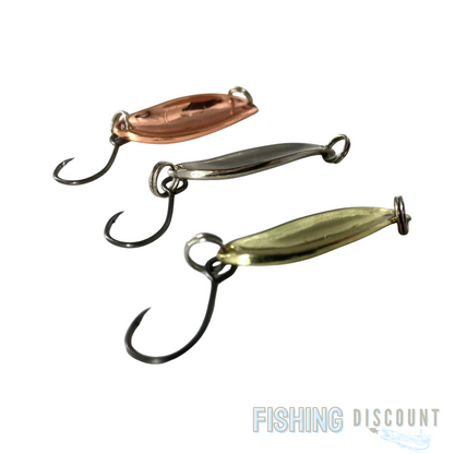 Set aus 3 japanischen Blinkern: Gold, SIlber und Rosegold