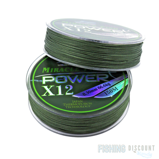 12-fach geflochtene Angelschnur