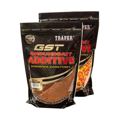 Traper Grundfutter-Zusatz 400g – Lockstoff oder Futterbinder für Friedfisch, Feeder, Still- & Fließgewässer