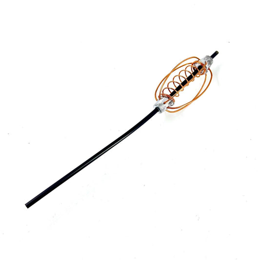 10x Futterspirale mit Anti-Tangle – je 20 g | 30 g | 40 g – 7 cm Länge