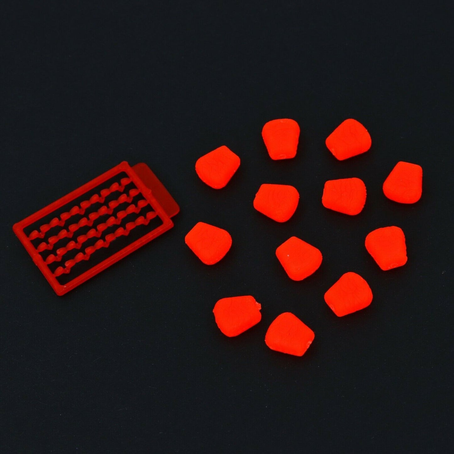 12x Künstlicher Angelmais mit Aroma + 20 Stopper – Pop-Up Schwimmend