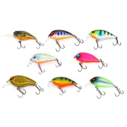 CRANKBAIT WOBBLER KUNSTKÖDER SET 3 - 5 - 10 TEILIG RAUBFISCH